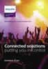 Entertainment lighting. EMEA lighting and controls catalogue Connected solutions putting you in control