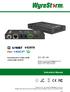ex-35-4k Instruction Manual Extending 4K & 1080p HDMI using single Cat5e/6