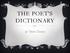 THE POET S DICTIONARY. of Poetic Devices