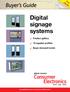 Digital signage systems