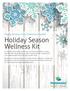 Holiday Season Wellness Kit