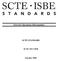 Network Operations Subcommittee SCTE STANDARD
