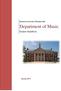 Kutztown University of Pennsylvania. Department of Music. Student Handbook