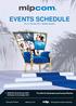 EVENTS SCHEDULE. As of 11 October Updated regularly