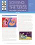 SOWING THE OFFICIAL NEWSLETTER OF THE ERIC THE SEEDS CARLE MUSEUM OF PICTURE BOOK ART FALL 2017