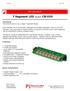 7 Segment LED CB-035. ElectroSet. Module. Overview The CB-035 device is an, 8-digit 7-segment display. Features. Basic Parameters