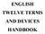 ENGLISH TWELVE TERMS AND DEVICES HANDBOOK