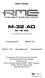 User s Guide M-32 AD M-16 AD. The Professional s Converter Solution MADI I/O
