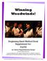 Winning Woodwinds! Beginning Band Method Book Supplement for: FLUTE. by Catrina Tangchittsumran-Stumpf