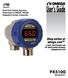 User s Guide PX5100. Shop online at omega.com SM. Quick Start Function Summary Instructions for OMEGA PX5100 Rangeable Pressure Transmitter