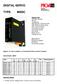 Digital 4 Q - Servo amplifier for brushless DC Servo motors (Trapeze)