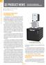 PRODUCT NEWS FEI LAUNCHES APREO HIGH- PERFORMANCE SEM RENISHAW OFFERS CONFOCAL RAMAN MICROSCOPE