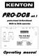DCB mk 3. professional bi-directional MIDI to DCB converter. Operating manual