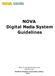 NOVA Digital Media System Guidelines Northern Virginia Community College 2017