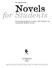 An Offprint from. Novels for Students. Presenting Analysis, Context, and Criticism on Commonly Studied Novels