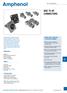 BNC 75 RF CONNECTORS. Simple steps to guide you in using this catalogue. Applications. Options. Ordering Codes BNC 75 RF CONNECTORS