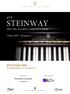 4th. Steinway. youth piano competition. 5 May 2018 Singapore APPLICATION FORM