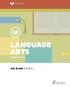 LANGUAGE ARTS Student Book