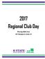 2017 Regional Club Day