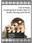 Unit of Study: Producing Book Trailers that Get Readers Buzzing about Books