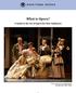 What is Opera? A Guide to the Art of Opera for New Audiences