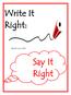 Write It Right: Brenda Lyons, Ed.D. Say It Right