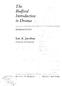The Bedford. Introduction to Drama - Lee A. Jacobus SIXTH EDITION. University of Connecticut ' BEDFORD / ST. MARTIN'S \ BOSTON NEW YORK