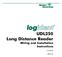 UDL250 Long Distance Reader Wiring and Installation Instructions