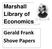 Marshall Library of Economics. Gerald Frank Shove Papers