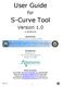 User Guide. S-Curve Tool