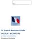 CE French Revision Guide VOCAB + EXAM TIPS