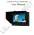 COLOR TFT LCD MONITOR. User Manual