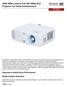 3500 ANSI Lumens Full HD 1080p DLP Projector for Home Entertainment