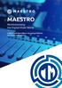 MAESTRO. Revolutionizing the Digital Music World. A Blockchain-Based Music Streaming Platform for Artists and Listeners