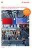AllStar epanel CH. Digital Out of Home advertising in Switzerland. Advertise successfully at SBB railway stations. 16 million passers-by per week