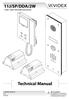 11J/SP/DDA/2W. Technical Manual VIDEX CALL. (1 Way 2 Wire DDA Video Intercom Kit)