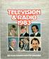 TELEVISION RADIO1983 IBA GUIDE TO INDEPENDENT BROADCASTING. Editor Eric Croston IBA. Published by the. Independent Broadcasting Authority