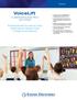 VoiceLift. Achieving Student Success by Evenly Distributing the Teacher s Voice Throughout the Classroom CLASSROOM SOUND FIELD SOLUTIONS VOICELIFT
