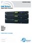 DM Series. Digital Audio Processors REFERENCE MANUAL. Models: DM1624F DM1612F DM812. Firmware Versions and higher. Fill in for your records: