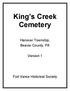 King s Creek Cemetery