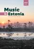 N Music. Estonia. Estonian Music Review