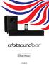 Welcome 2 Orbitsound contact information: 2. Package contents 2 The soundbar 3 Remote control 3 The subwoofer 3