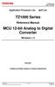 TZ1000 Series. MCU 12-bit Analog to Digital Converter