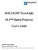 BOXLIGHT TraveLight. DLP Digital Projector. User s Guide