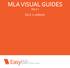 MLA VISUAL GUIDES. Part 1 MLA 7th edition