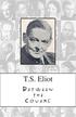 T.S. Eliot. Between. the. Covers