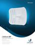 Datasheet. airmax Wireless Broadband CPE. Model: LBE-M5-23. High Performance, Long Range. Integrated InnerFeed Technology