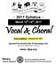 Vocal & Choral. ~ 2017 Syllabus ~ March 13 th -16 th, www. qfpa.org. Quesnel Festival of the Performing Arts Box 4374, Quesnel, B.C.
