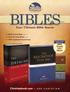 BIBLES. Your Ultimate Bible Source