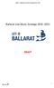 Ballarat Live Music Strategy
